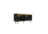 MEUBLE TV NOAH STAND 1 TIR HONEY/BLACK